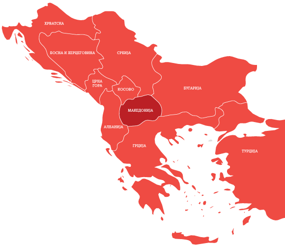 Balkan Map