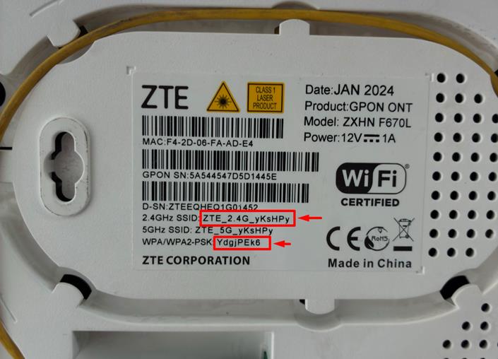 Huawei routher back info